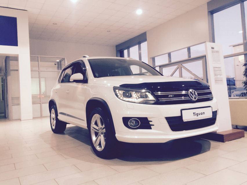 Volkswagen Tiguan - новый внедорожник по старой цене