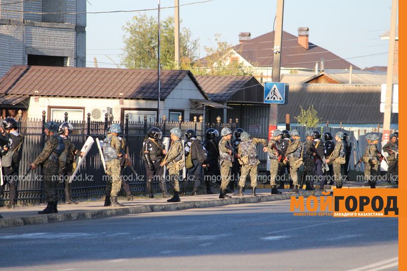 Экстренные службы ЗКО вызвали к зданию ДВД