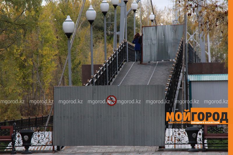 Строительные работы на правом берегу парка отдыха в Уральске завершены на 70%