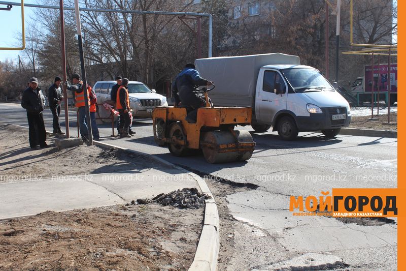 В Уральске закончился капремонт улиц Некрасова и Лермонтова