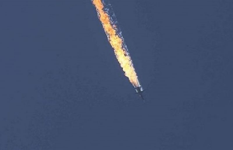 В Сирии сбит российский Су-24