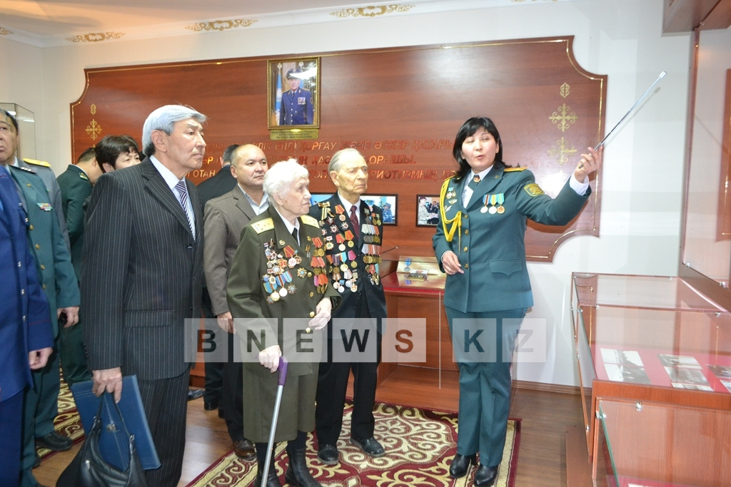 Воинский музей открыли в Уральске
