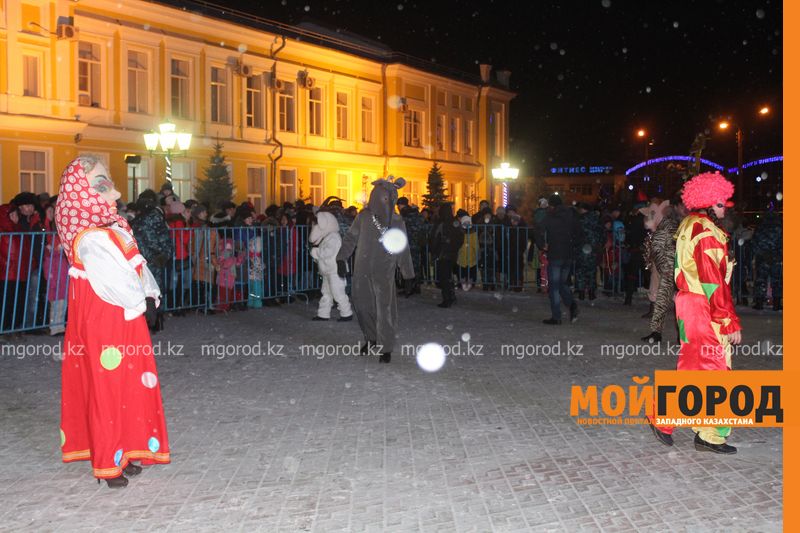 Как празднуют Новый год в Уральске