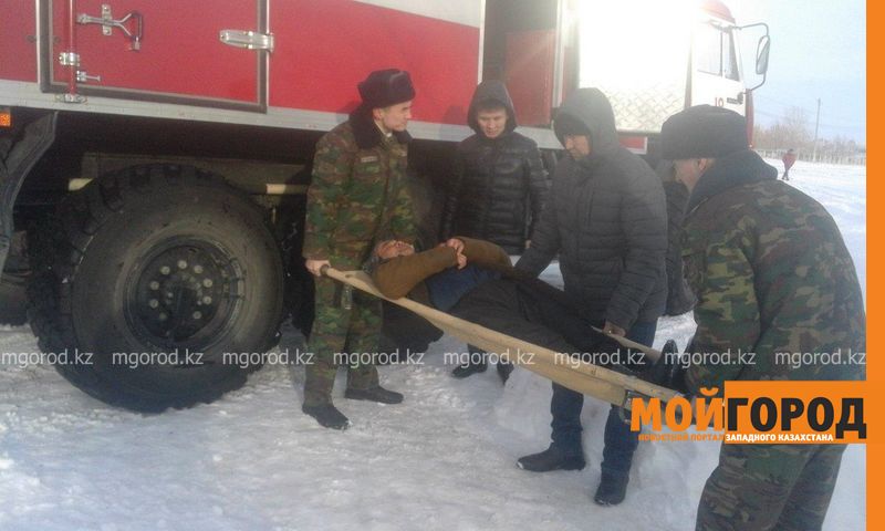 Замерзавшего мужчину спасли в ЗКО