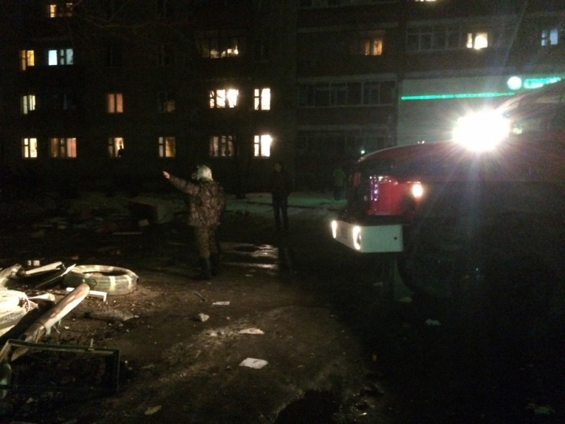 В Ярославле из-за взрыва газа обрушился подъезд пятиэтажного дома