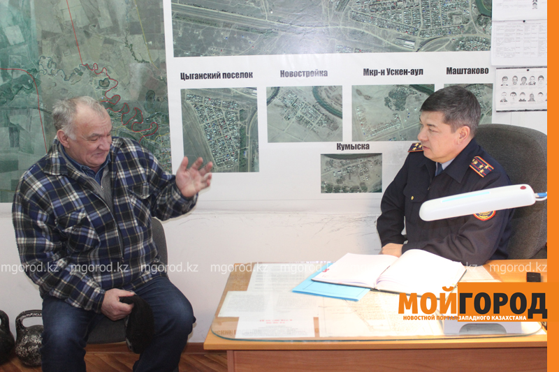 Житель ЗКО пообещал завязать с выпивкой начальнику местной полиции