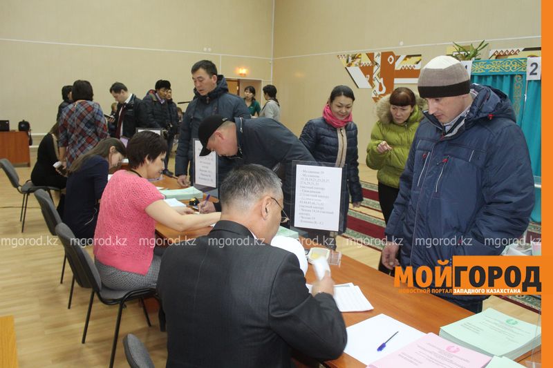 В ЗКО проголосовали свыше 70% избирателей