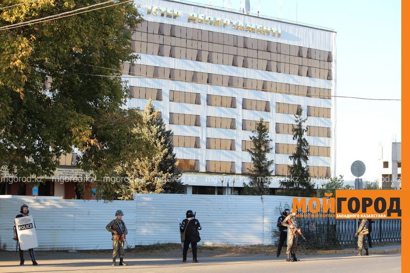 В Уральске «заминировали» здание ДВД ЗКО