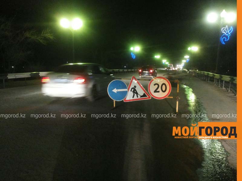 В Уральске перекроют движение на мосту в районе Омеги