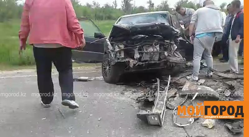 В ДТП на трассе Уральск-Атырау погиб мужчина (видео)