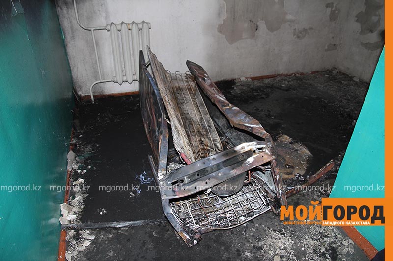 По факту пожара в многоэтажке Уральска начато досудебное расследование