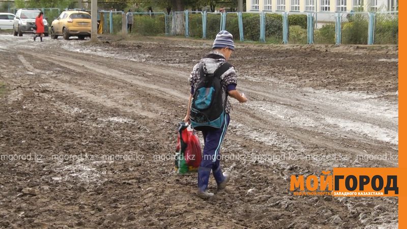 Сельчане жалуются на «отремонтированную» дорогу в ЗКО
