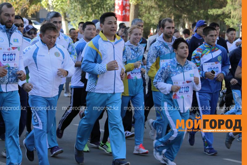 Оралда көпшілік жүгіру шарасы өтті