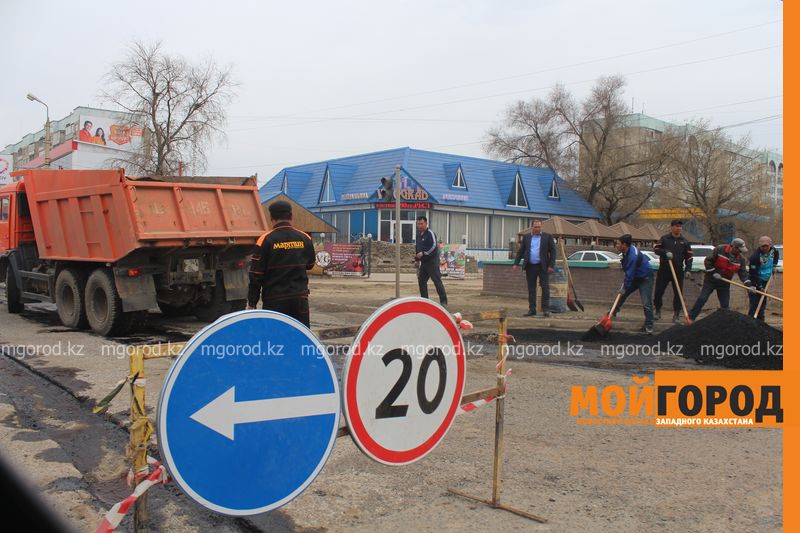 Акимат Уральска подал в суд на подрядчиков за плохой ремонт дорог