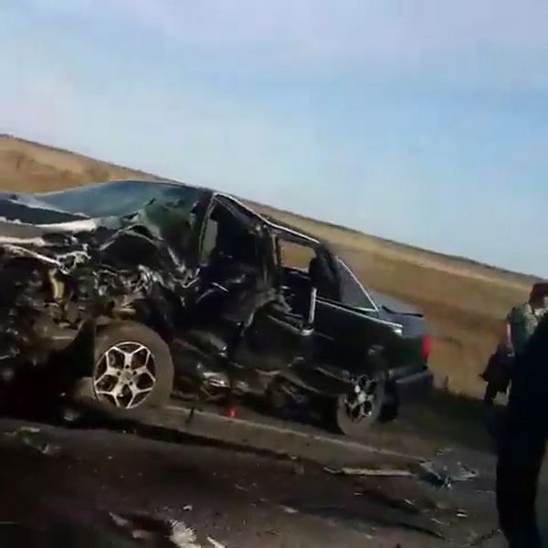Крупное ДТП произошло на трассе Уральск-Атырау