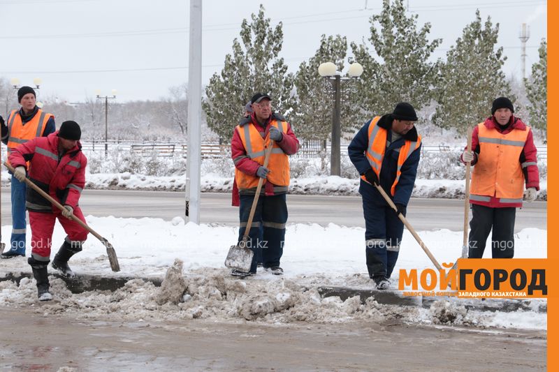Три полигона складирования снега открыли в Уральске