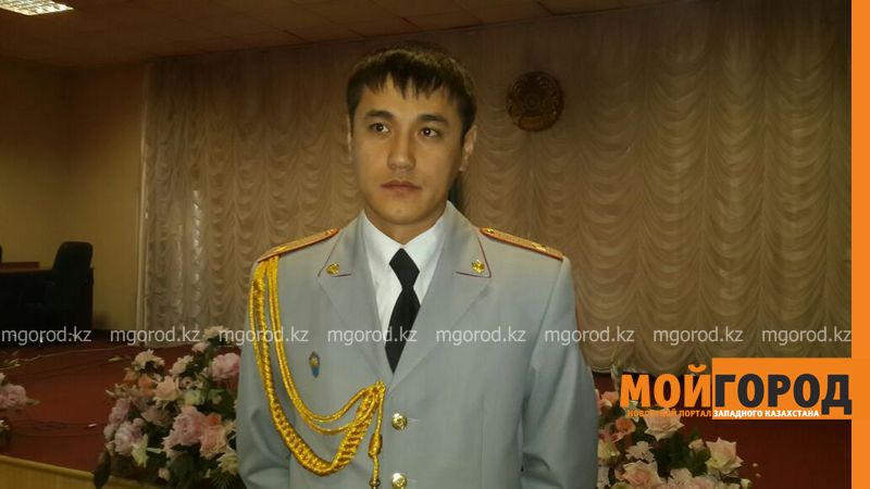 «Полицейским года» стал актюбинец, участвовавший в ликвидации террористов