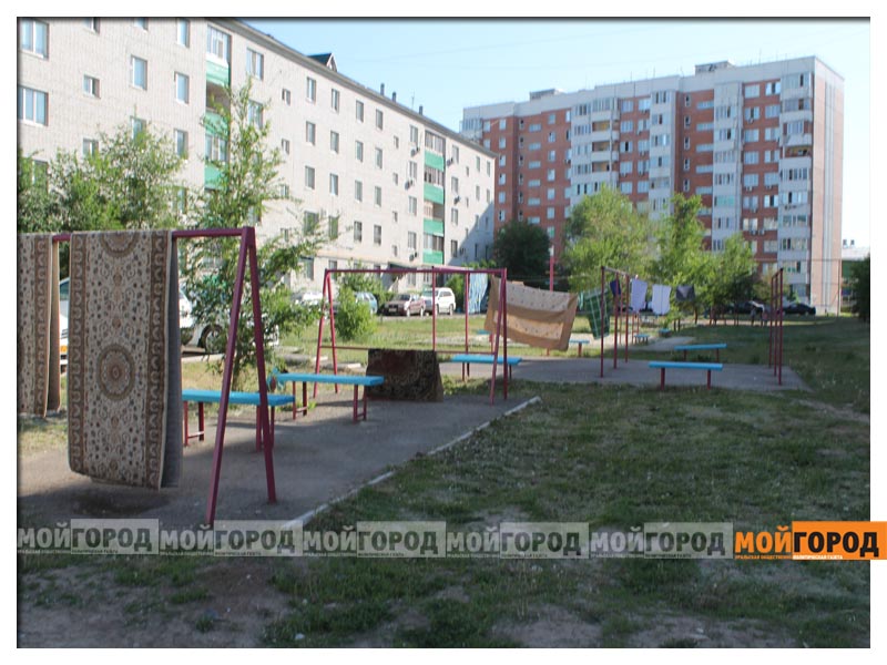 Более 40 дворов Уральска благоустроят в следующем году