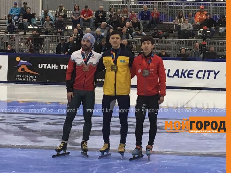 Спортсмен из Уральска занял первое место по шорт-треку в США