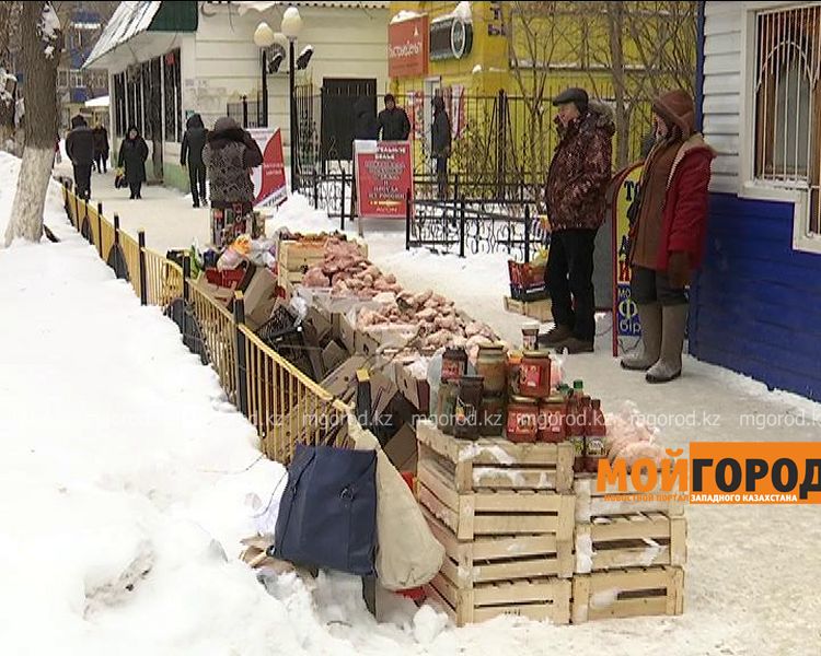 Две тысячи стихийных торговцев оштрафовали в Уральске