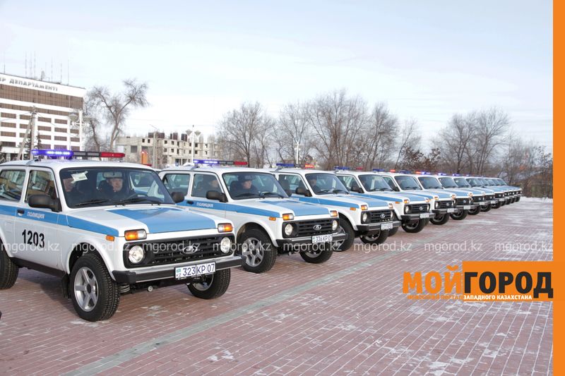 Новые автомобили получили сельские участковые в ЗКО