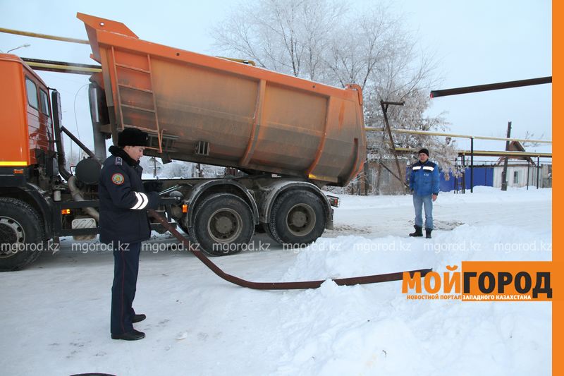 25 домов в Уральске в мороз остались без газового отопления