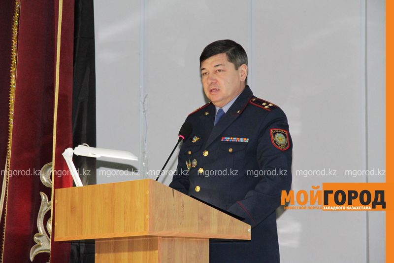 Начальник местной полицейской службы отчитается перед жителями ЗКО