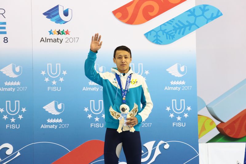 Шорт-трекист из ЗКО выиграл бронзу на Универсиаде
