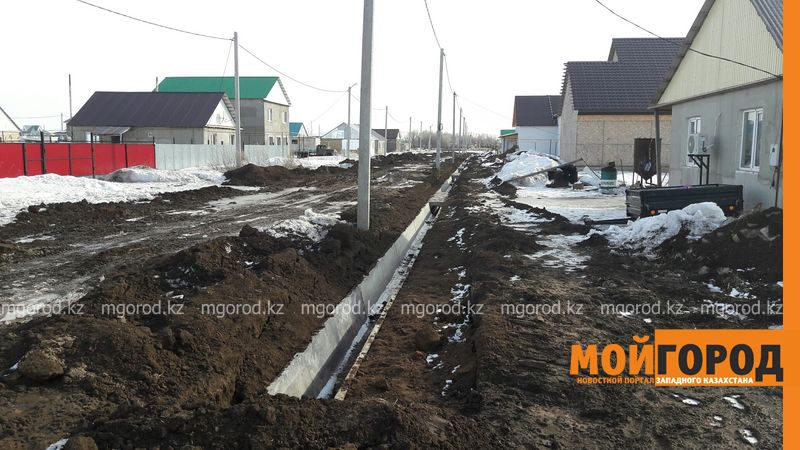 В Уральске заасфальтируют 20 безымянных улиц