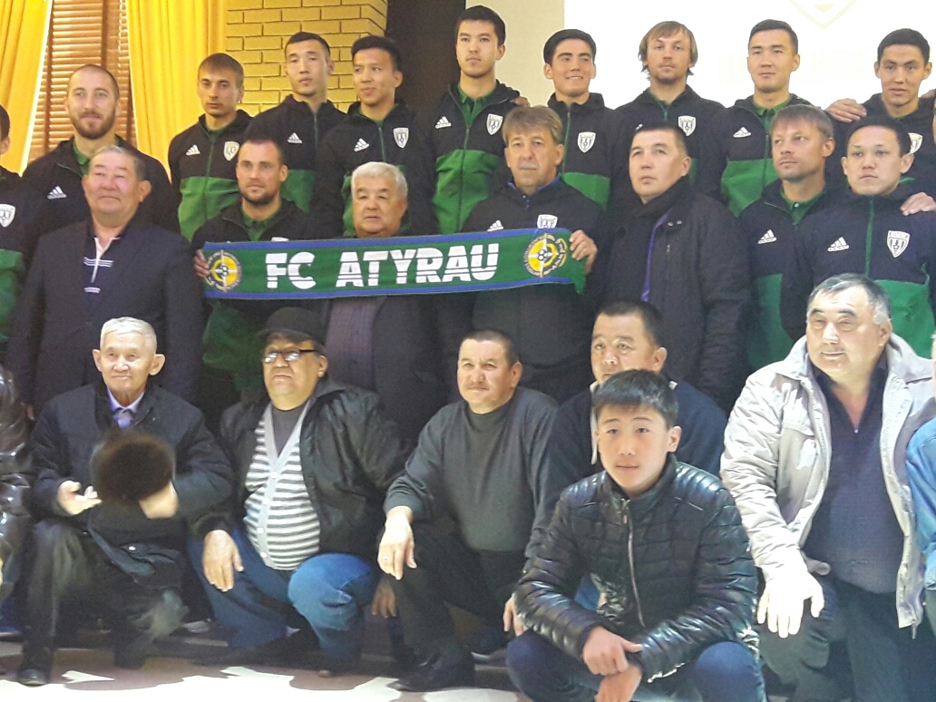 В Атырау представили обновленный состав футбольного клуба