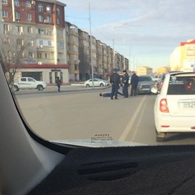 В Атырау сбитого пешехода наказали штрафом