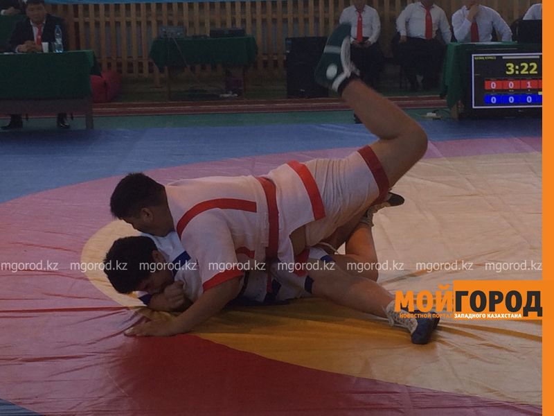 250 спортсменов собрал чемпионат РК по казакша курес в Уральске