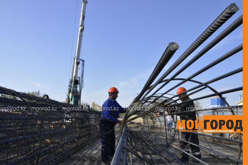 Строительство деповского моста в Уральске могут закончить раньше срока