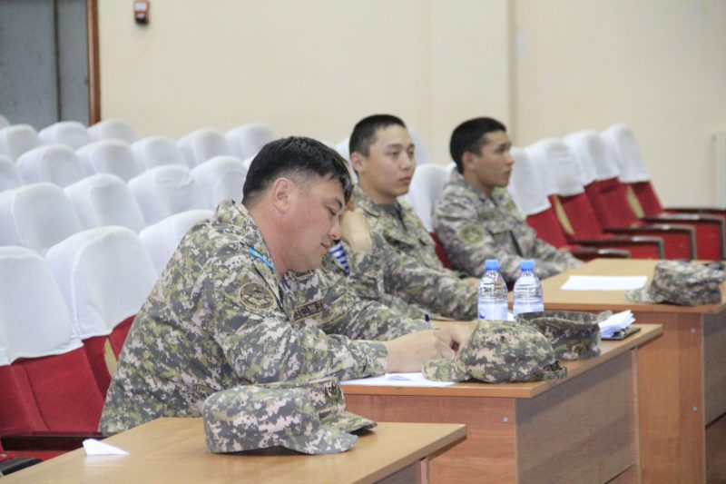 В Атырау отобрали лучших военных к международному конкурсу