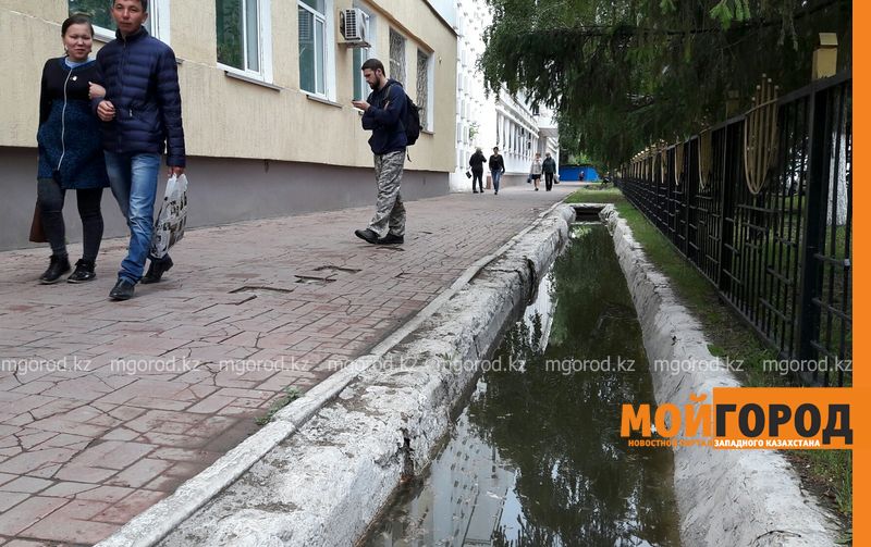 В Уральске арычная система работает лишь наполовину
