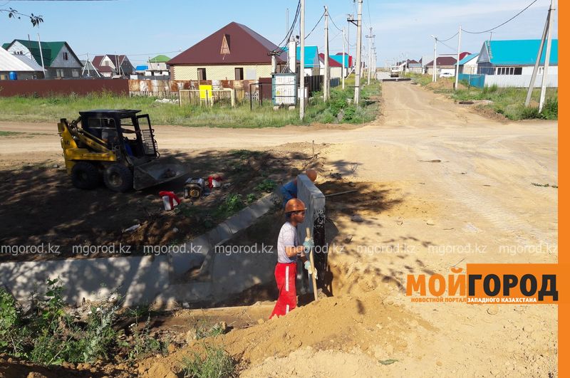 В пригороде Уральска построят 23 улицы