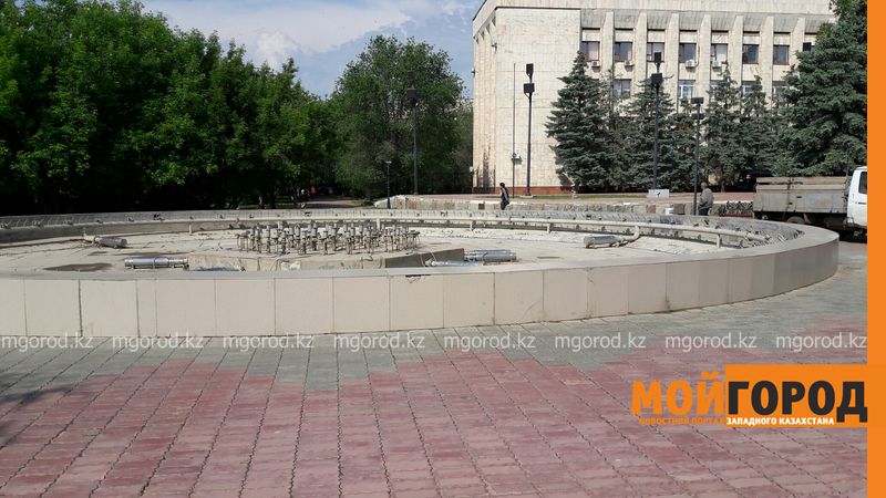 90 миллионов тенге выделили на обслуживание фонтанов Уральска