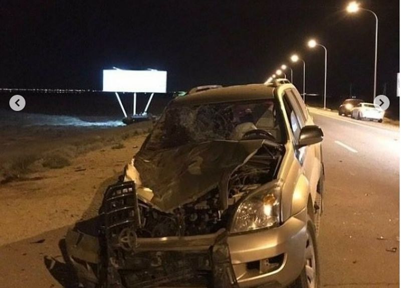 В Актау по дороге в аэропорт в ДТП пострадала беременная женщина