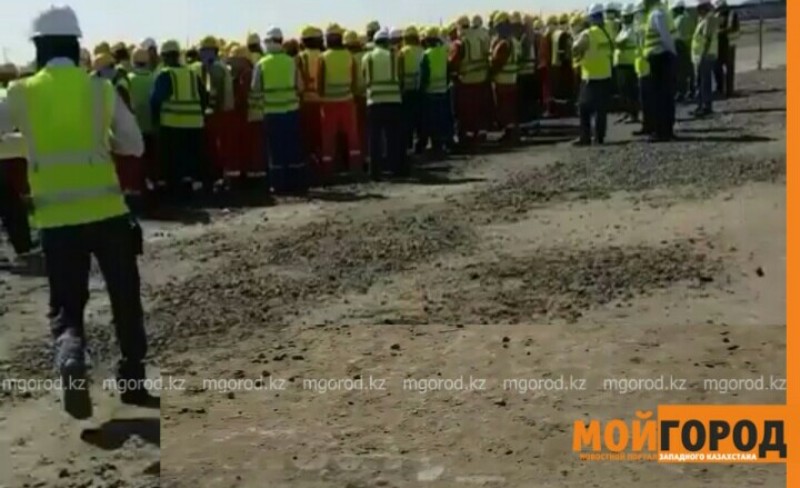 Забастовку рабочих на месторождении Тенгиз признали незаконной