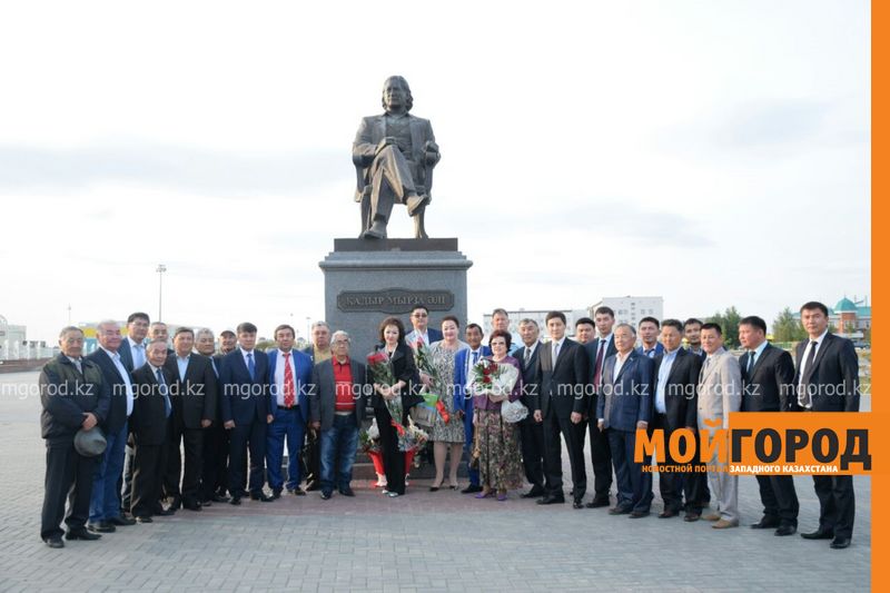 Аким области встретился с первым заместителем председателя Союза писателей Казахстана Галымом Жайлыбай