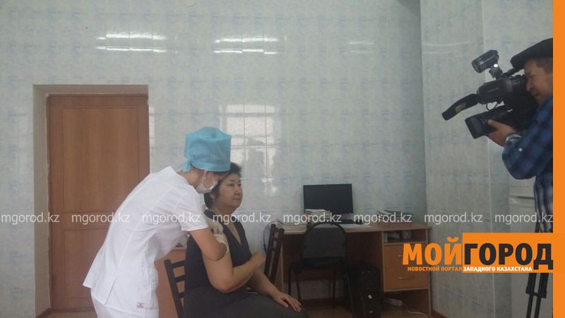 В Актюбинской области от гриппа привито более 44 тысяч человек