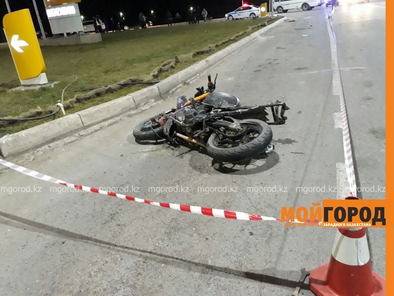 В ЗКО насмерть разбился мотоциклист