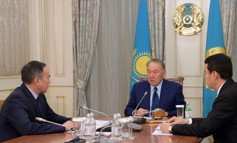 Президент РК встретился с министром сельского хозяйства