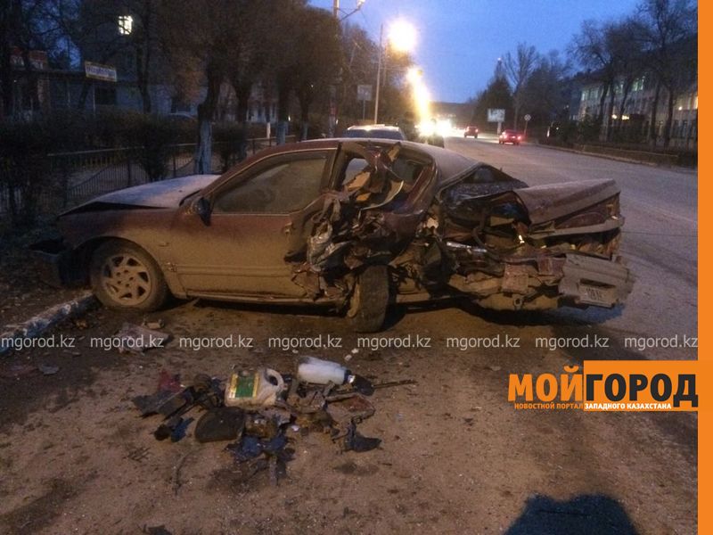 В Уральске произошло ДТП
