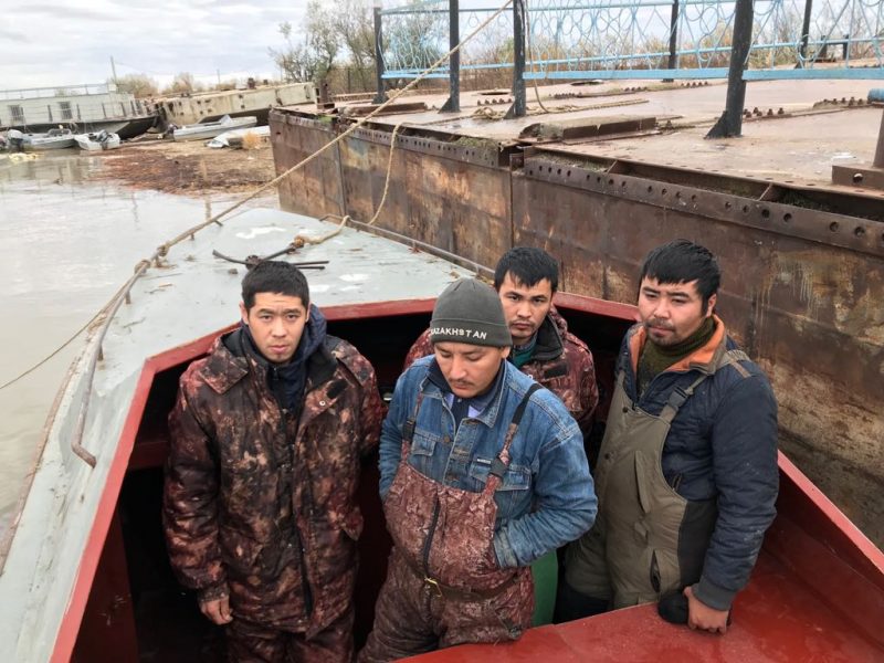 Более 1 тонны рыбы осетровых пород изьяли у браконьеров в Атырауской области (видео)
