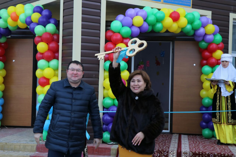 Детский сад на 165 мест открыли в Атырау