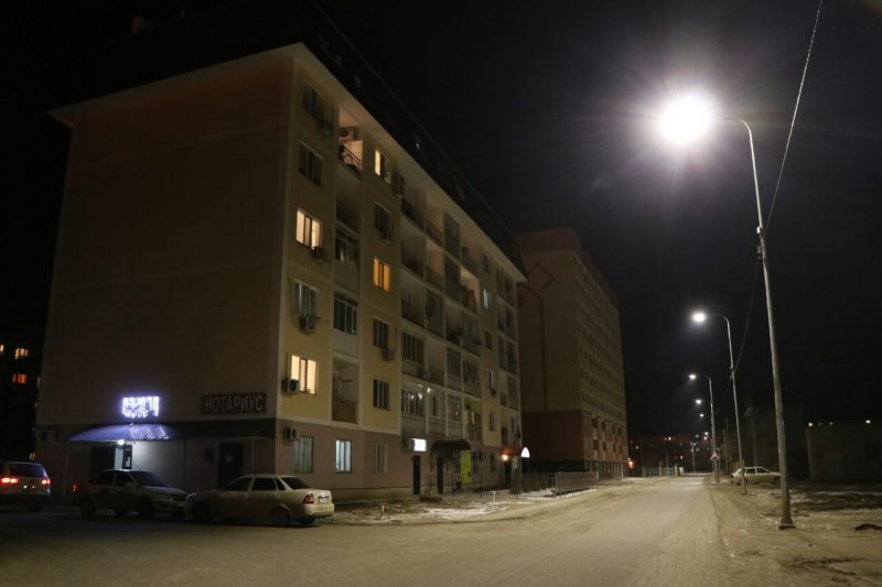 На 39 улицах Атырау появится современное LED-освещение