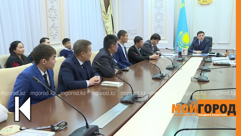 Орал қаласында жергілікті спортшылармен және бапкерлермен кездесу өтті