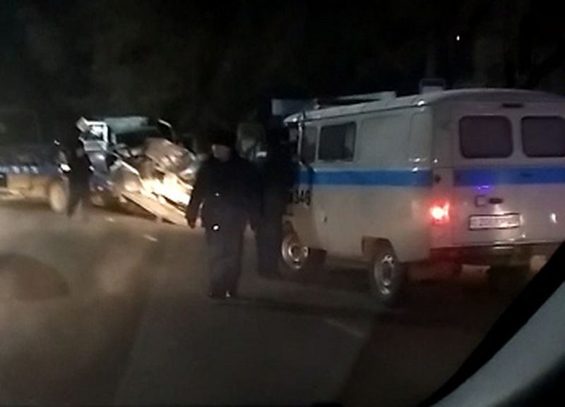 4 человека пострадали в аварии в центре Уральска (видео)