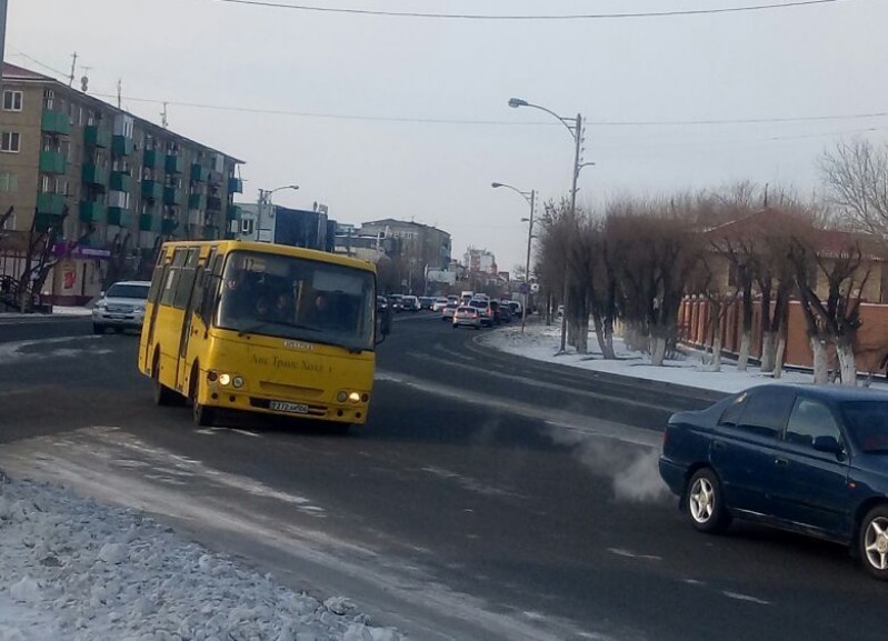 В Атырау задержали пьяного водителя пассажирской «Газели»